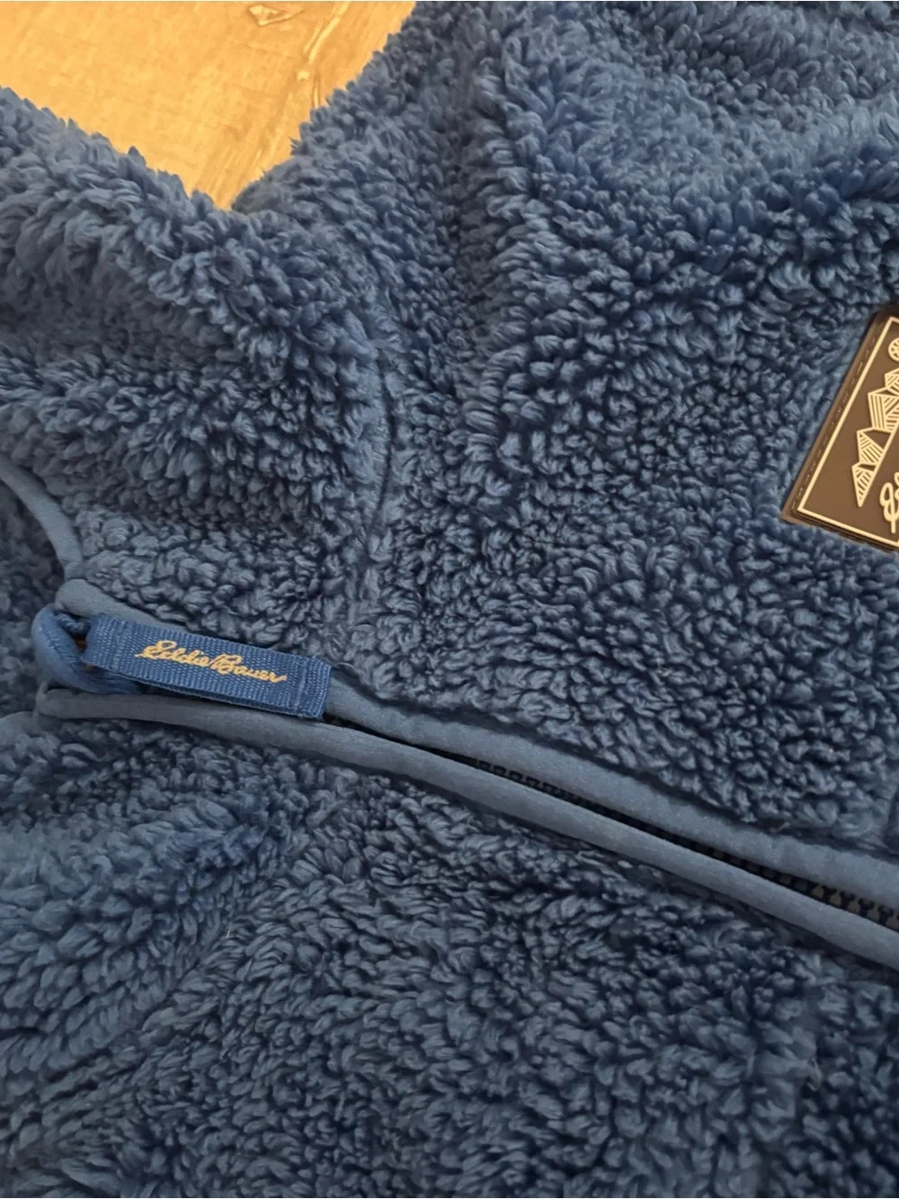 Eddie Bauer Patagonia Deep Blue Fleece Jacket